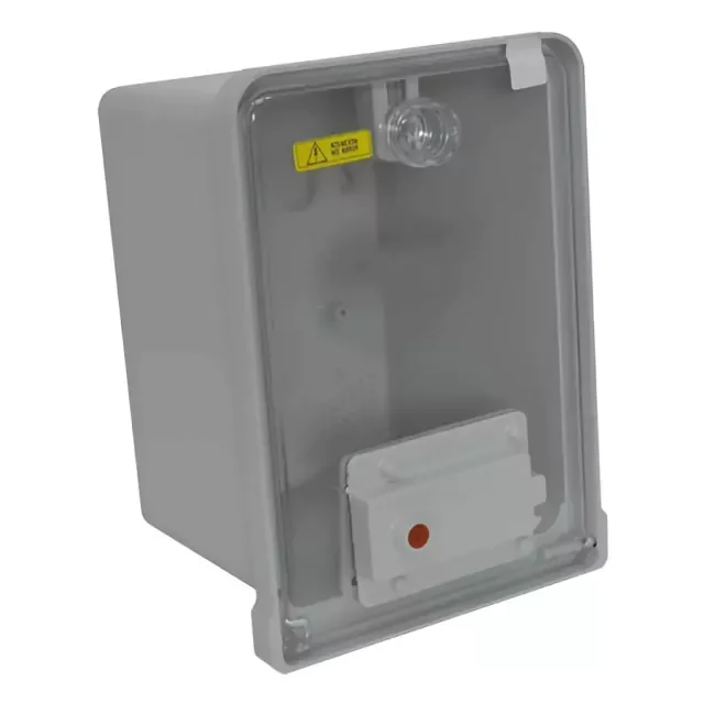Caja medidor monofásica con reseteo