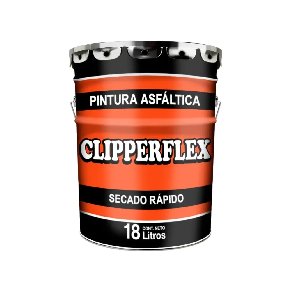 PINTURA ASFALTICA CLIPPERFLEX X 18 LT