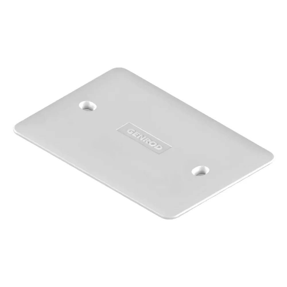 Tapa ciega para caja rectangular