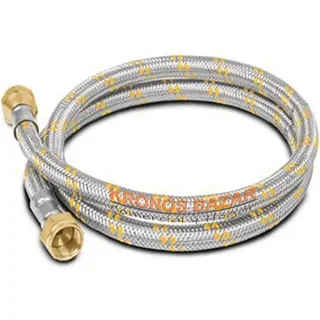 Flexible mallado para gas 1/2x120cm