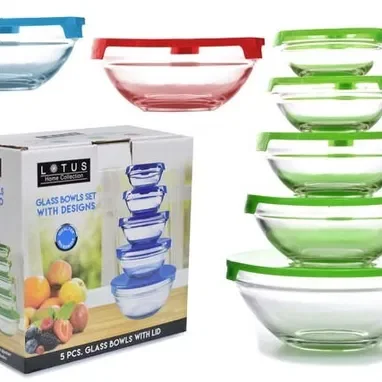 SET CANTINA CRISTAL 10 PCS