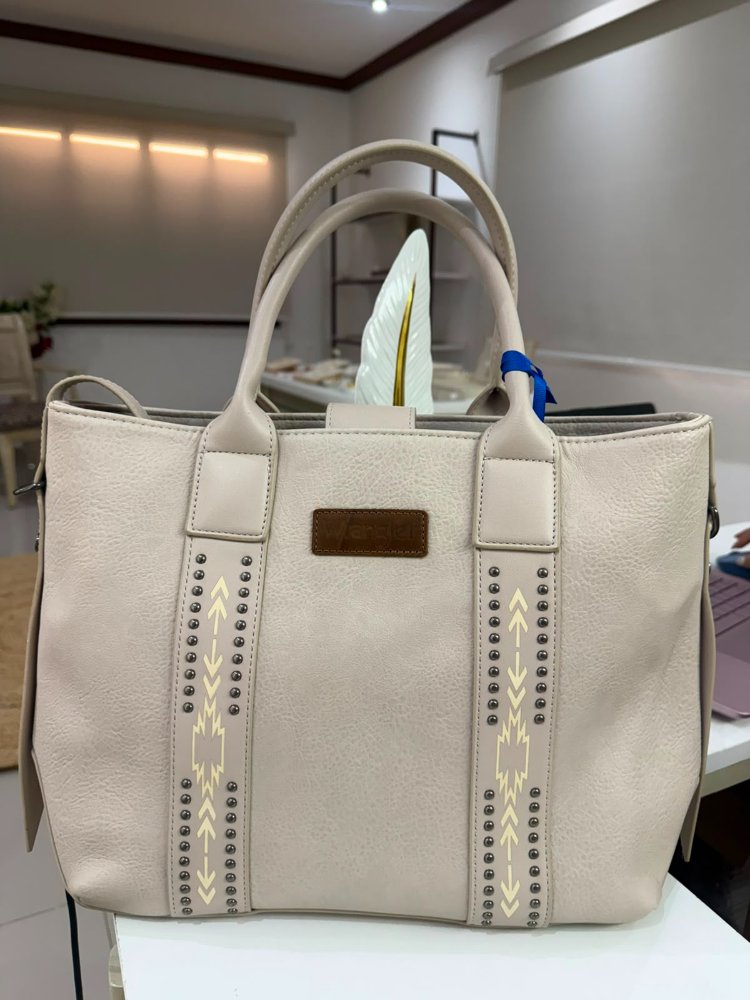 Cartera Wrangler beige grande