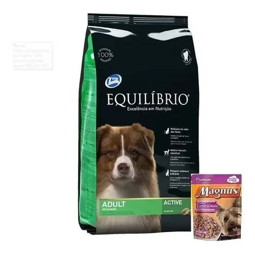 Equilibrio perro adulto raza med 18kg