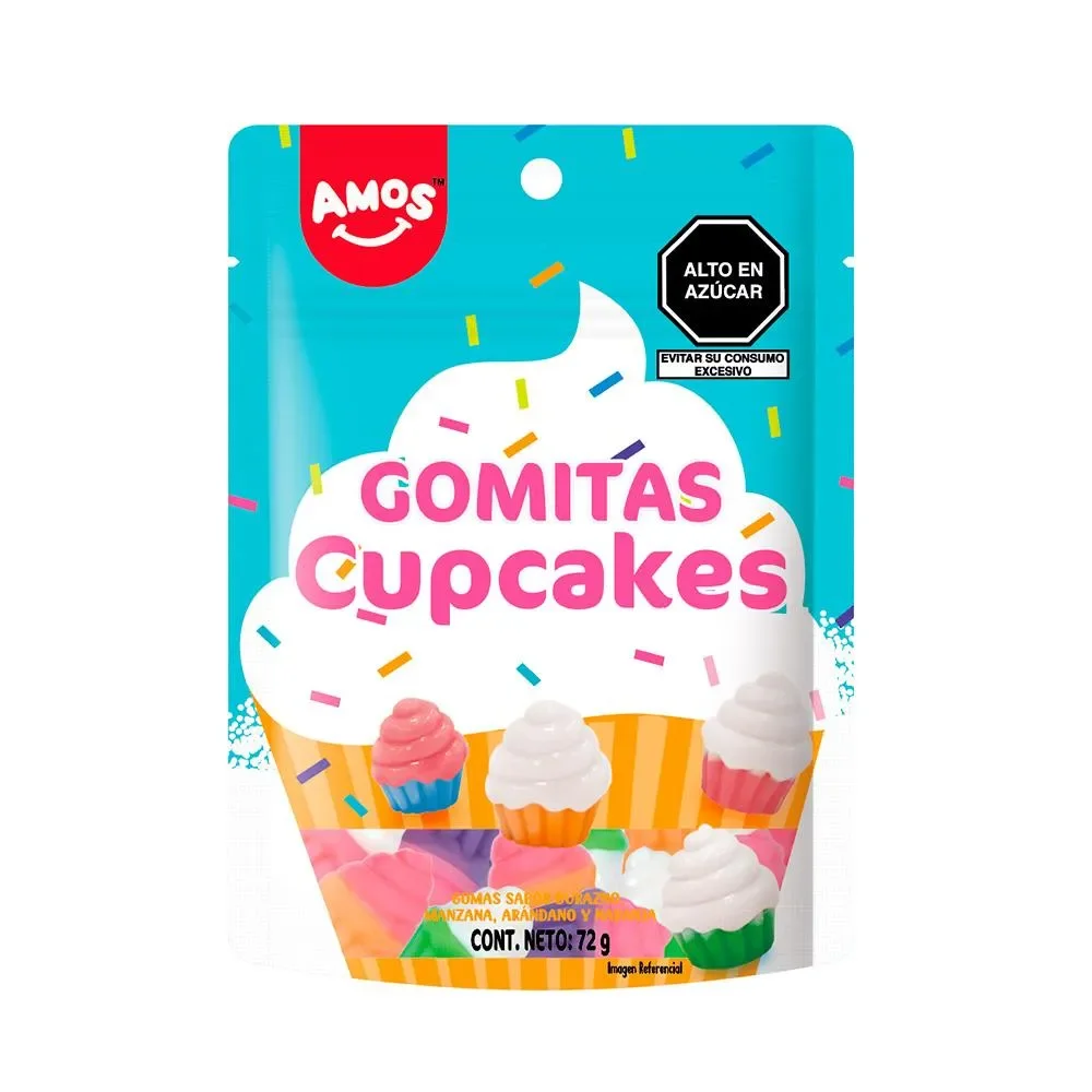 Gomitas Amos Cupcakes 90g