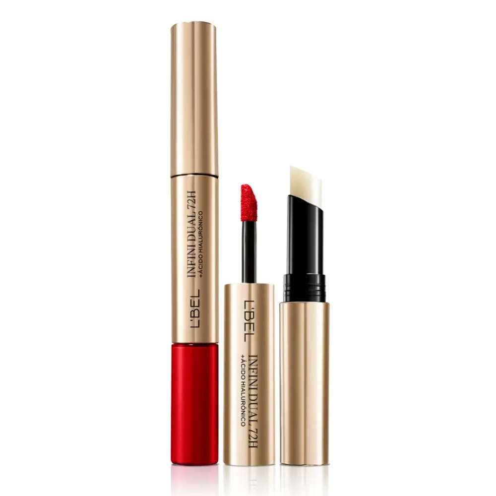 Labial Lbel Infini Dual - Rouge Passionate