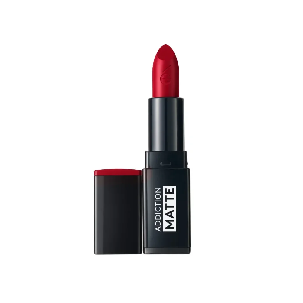 Labial Addiction Matte Rojo Infalible - Esika