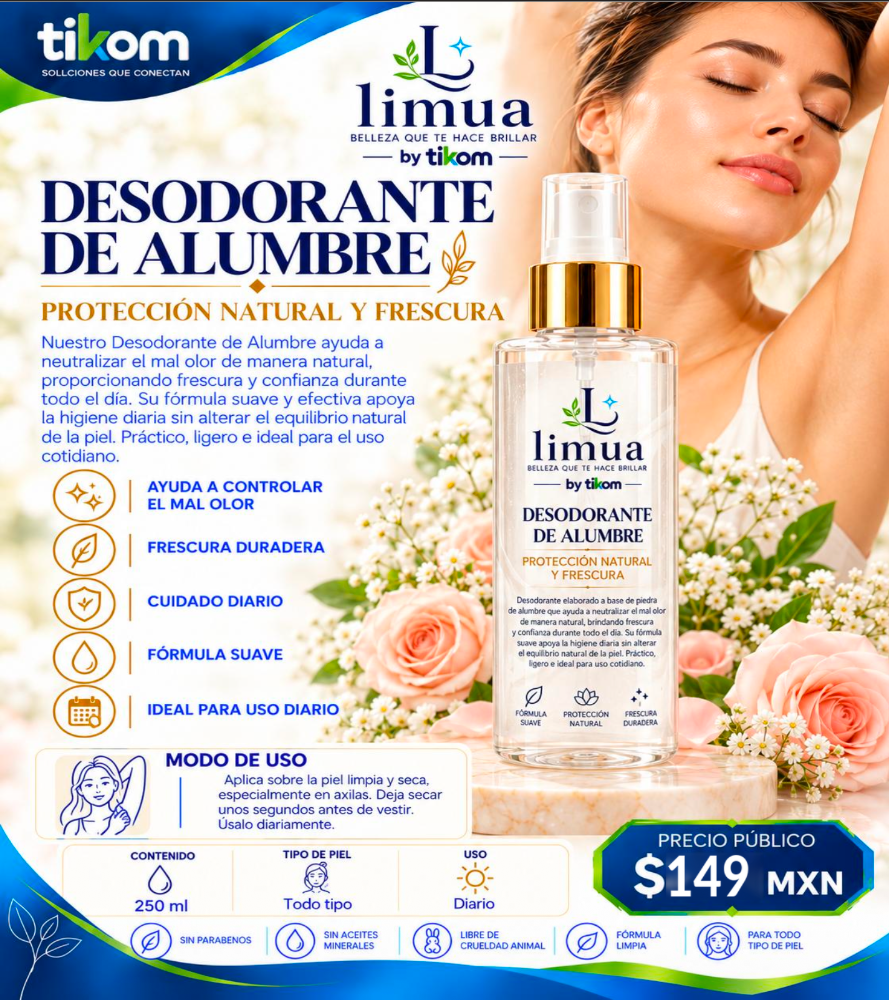 DESODORANTE DE ALUMBRE