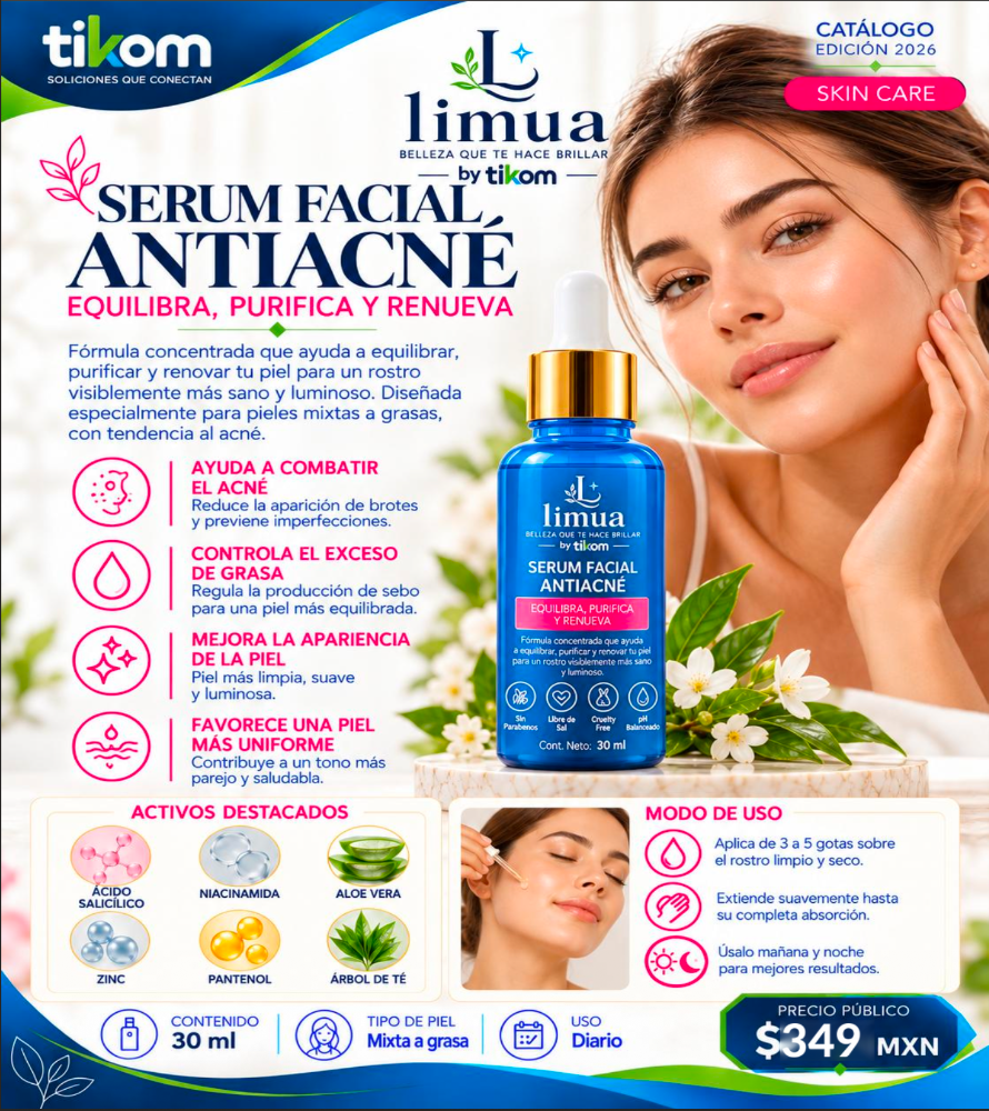 SERUM FACIAL ANTIACNÉ