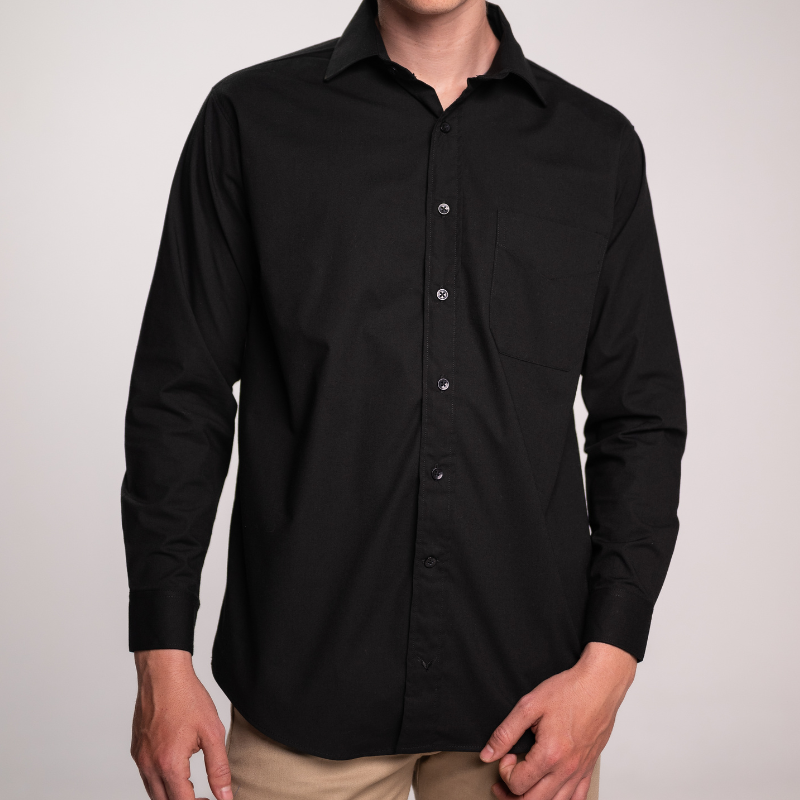 CAMISA POP STRECH CABALLERO MANGA LARGA