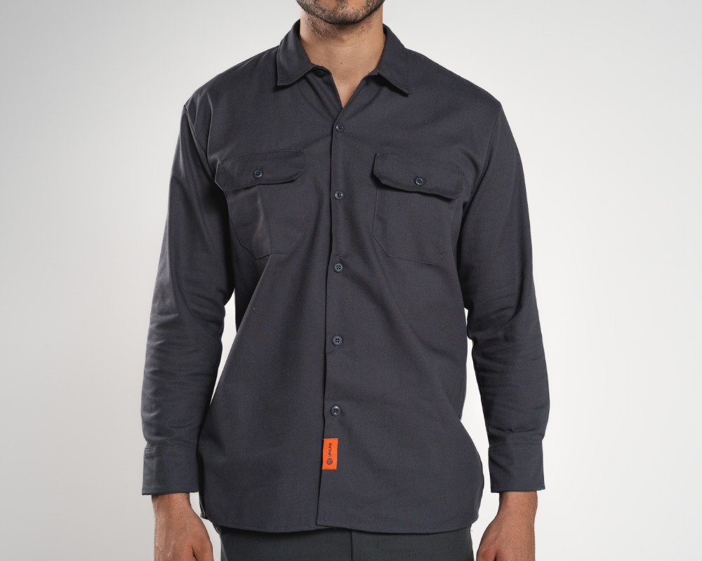 CAMISOLA GABARDINA MANGA LARGA