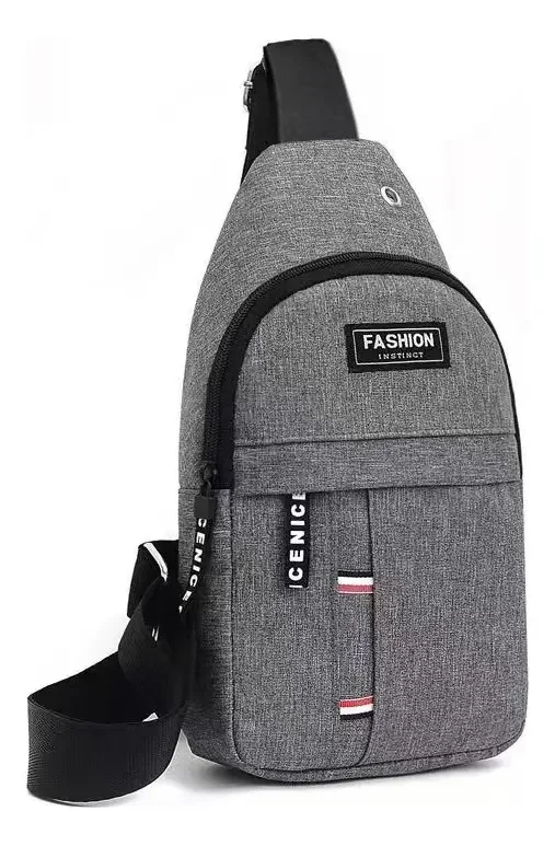 Bolso Bandolero Gris