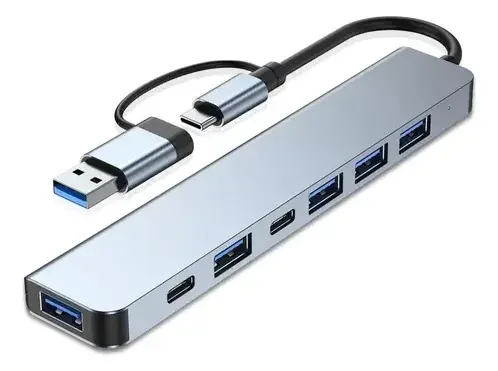 Puerto Usb 7 en 1