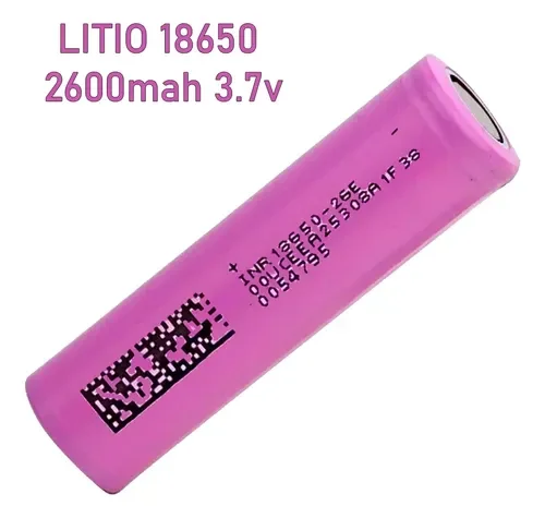 Baterias 18650 2600 mAH
