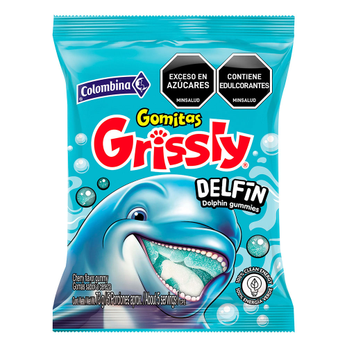 Gomitas Grissly Delfin 80grs