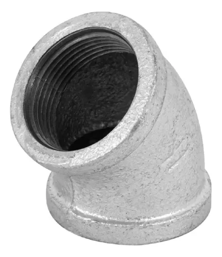 Codo Galvanizado 45 3/4