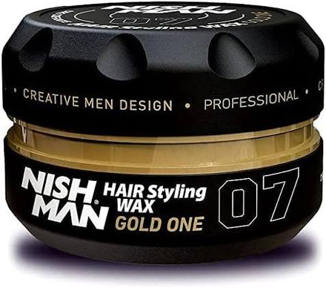 NISHMAN AQUA HAIR WAX GOLD ONE 07 150ML