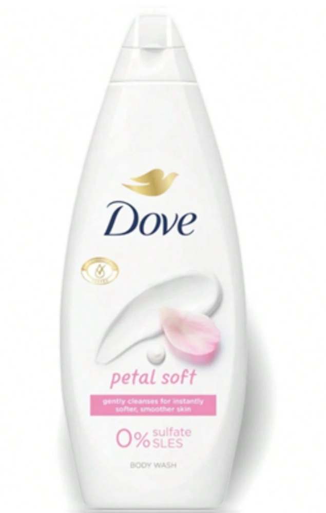 Dove Gel de ducha con aroma floral de 24.35oz/720ml