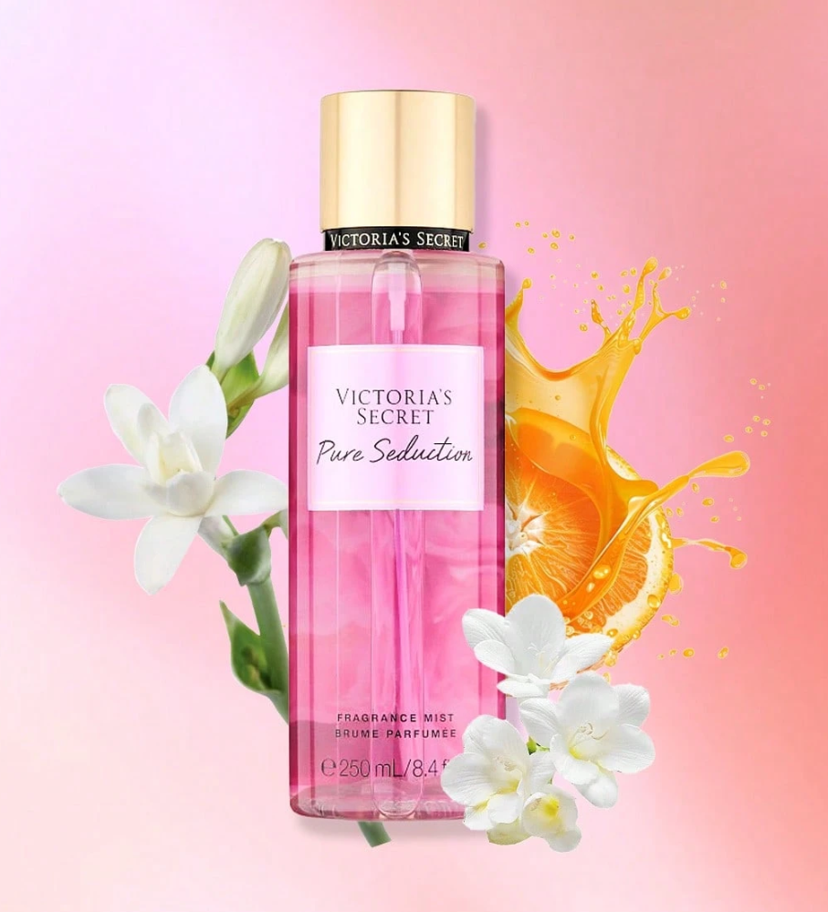 Victoria's Secret Bruma corporal de Pura Seducción para mujeres, perfume en bruma, perfumes 8.4oz/250ml
