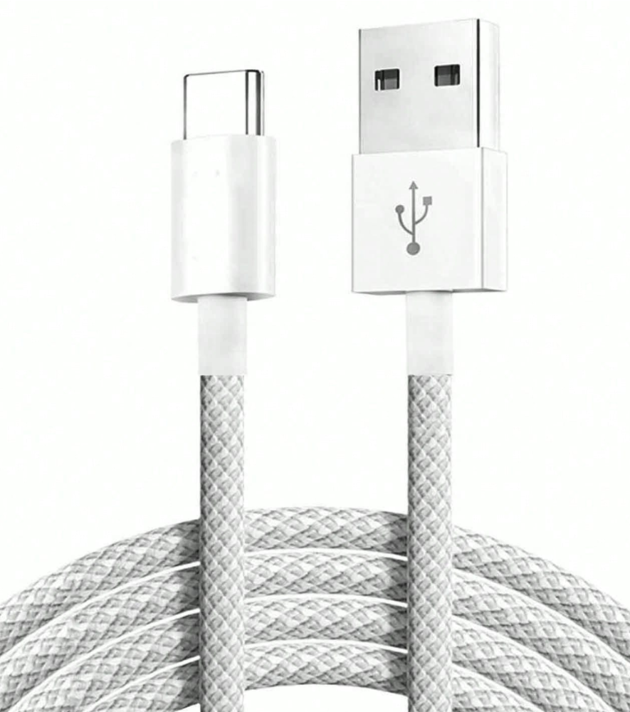 Cable de datos USB A a USB C, Cable de carga súper rápida de Tipo C 60W