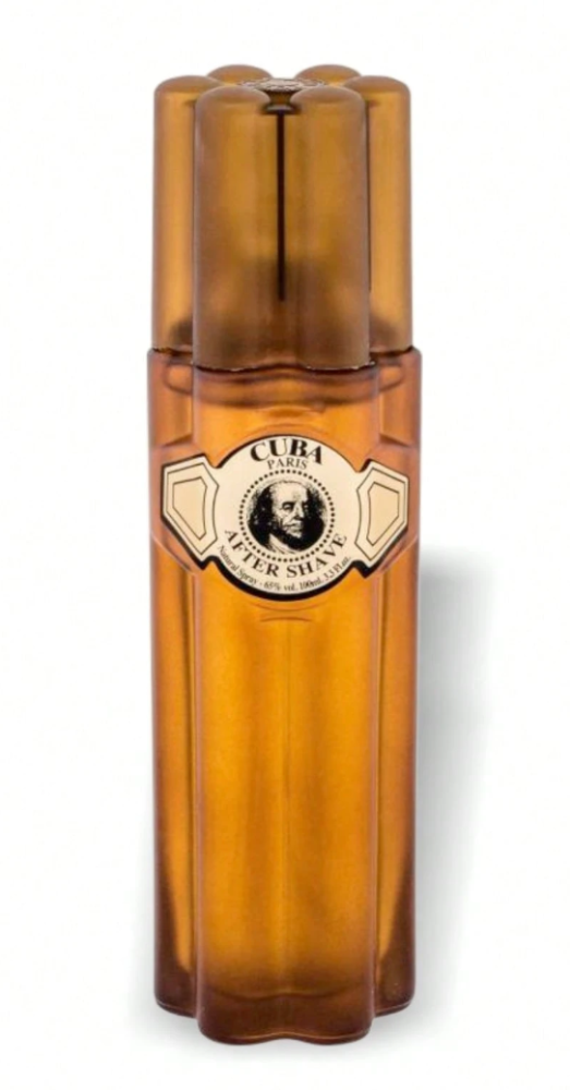 Cuba Spray de aftershave dorado para hombres, perfume de larga duración de 1.7 Oz/50m
