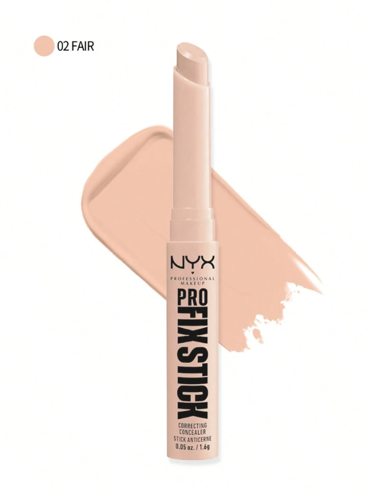 NYX Corrector de maquillaje Pro Fix Stick 02 Fair de 0.05oz/1.6g.