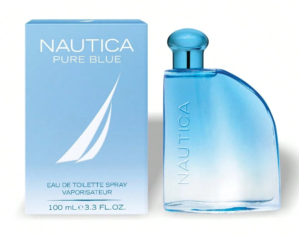 Nautica Eau de Toilette en Spray Puro Azul para Hombres EDT  3.3oz/100ml