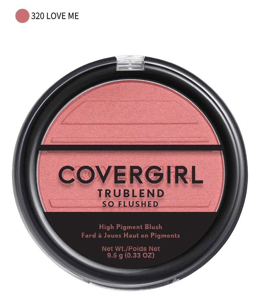 CoverGirl Rubor y bronceador TruBlend So Flushed de alta pigmentación 320 - Love Me 9,5 g