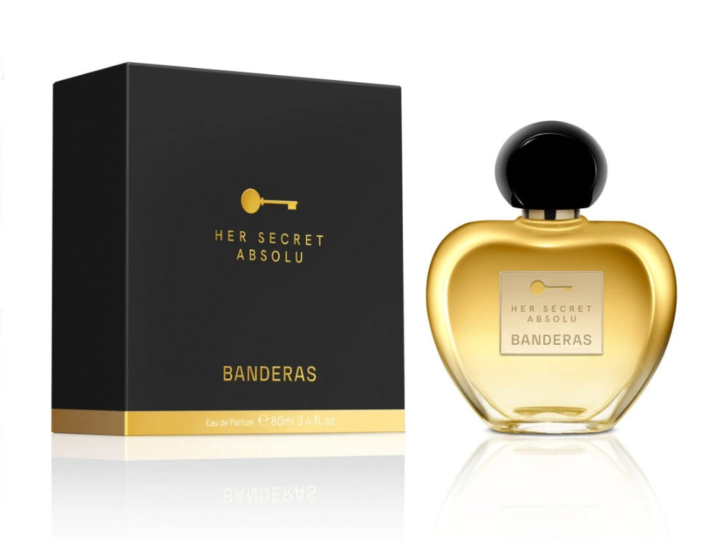 Antonio Banderas Eau de Parfum Spray Her Secret Absolu para Mujeres EDP 2.7oz/80ml