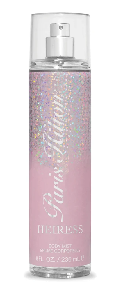 Paris Hilton Bruma corporal Heiress para mujeres, perfume de fragancia de larga duración, 8oz/236ml