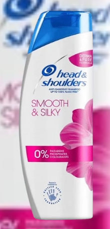 Champú Head & Shoulders Liso y Sedoso Champús y Acondicionadores 13.5oz/400ml Cuidado Anti-Caspa - Suavidad - Brillo - Hidratación Duradera - Reducción del Frizz - Cabello Sedoso