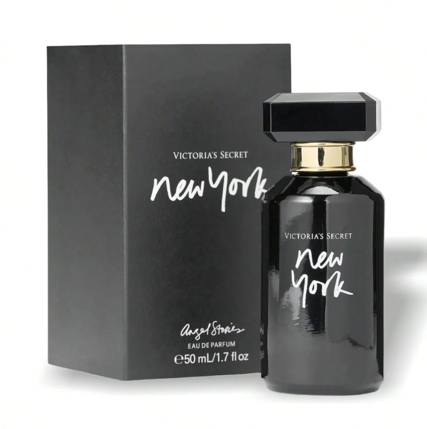 Victoria's Secret Eau De Parfum Spray New York Angel Stories para Mujeres EDP  1.7oz/50ml Jazmín, Madera,