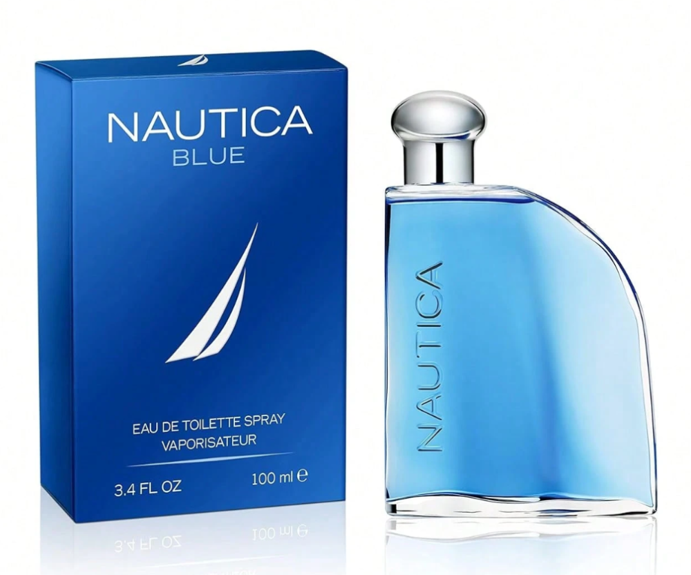 Nautica Eau de Toilette en spray azul para hombres, perfume EDT, 100 ml