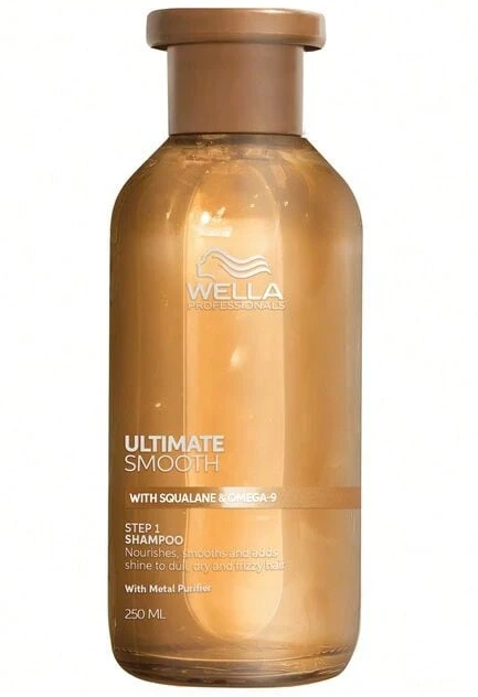 Wella Champú suavizante definitivo 100ml/3.4oz 250ml/8.45oz para cabello seco, apagado y encrespado