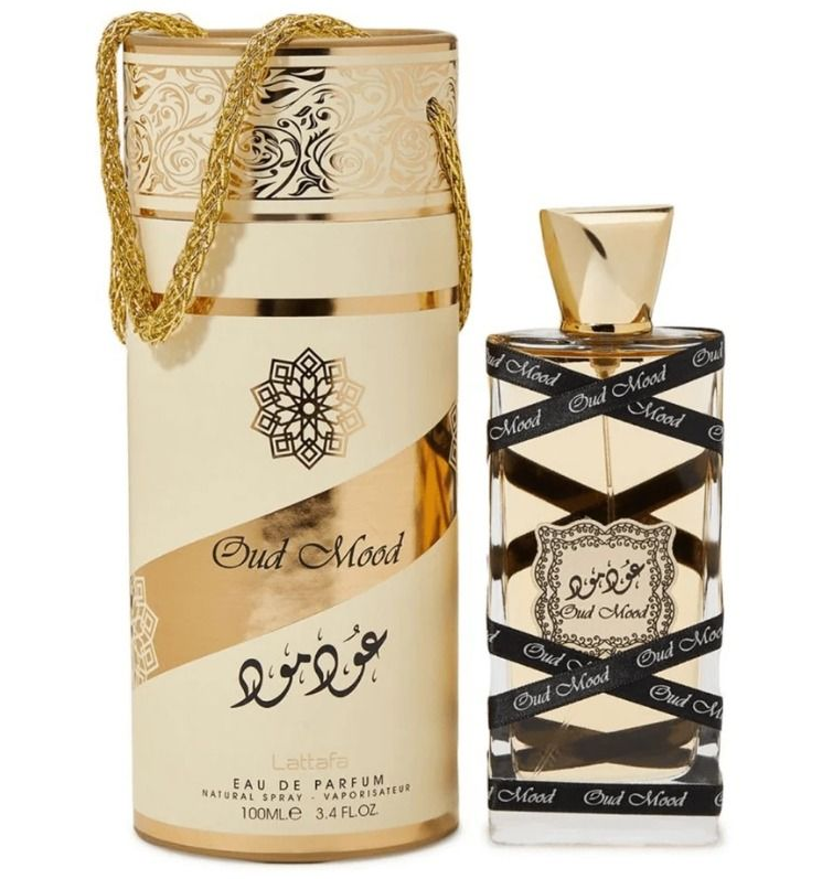 Lattafa Spray de Eau de Parfum Oud Mood Unisex EDP Perfume Perfumes 100ml/3.4oz