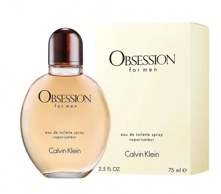 Calvin Klein Eau de Toilette Obsession para Hombres EDT  2.5oz/75ml