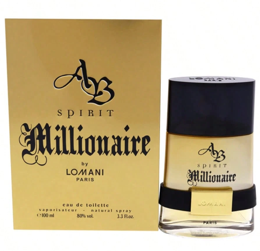 Lomani Spirit Millionaire para Hombres EDT 3.3oz/100ml