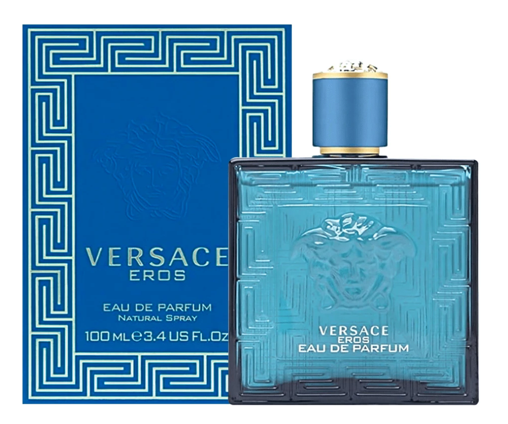 Versace Eros Eau De Parfum Spray para Hombres EDP Perfume 3.4oz/100ml