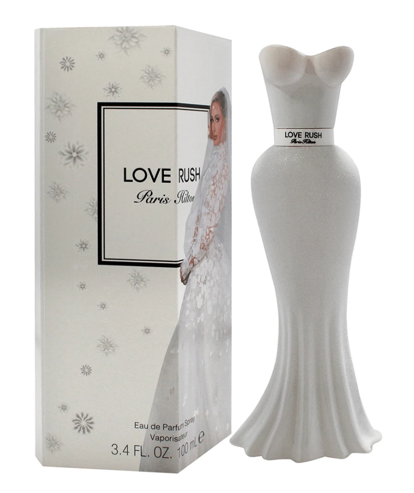 Paris Hilton Eau de Parfum Spray "Love Rush" para Mujeres EDP Perfume Perfumes 100ml/3.4oz