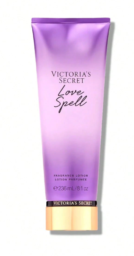 Victoria's Secret Loción corporal y crema corporal Love Spell de 8oz/236ml