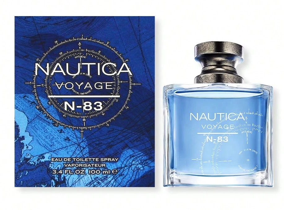 Nautica Eau de Toilette en Spray Voyage N-83 para Hombres EDT3.4oz/100ml