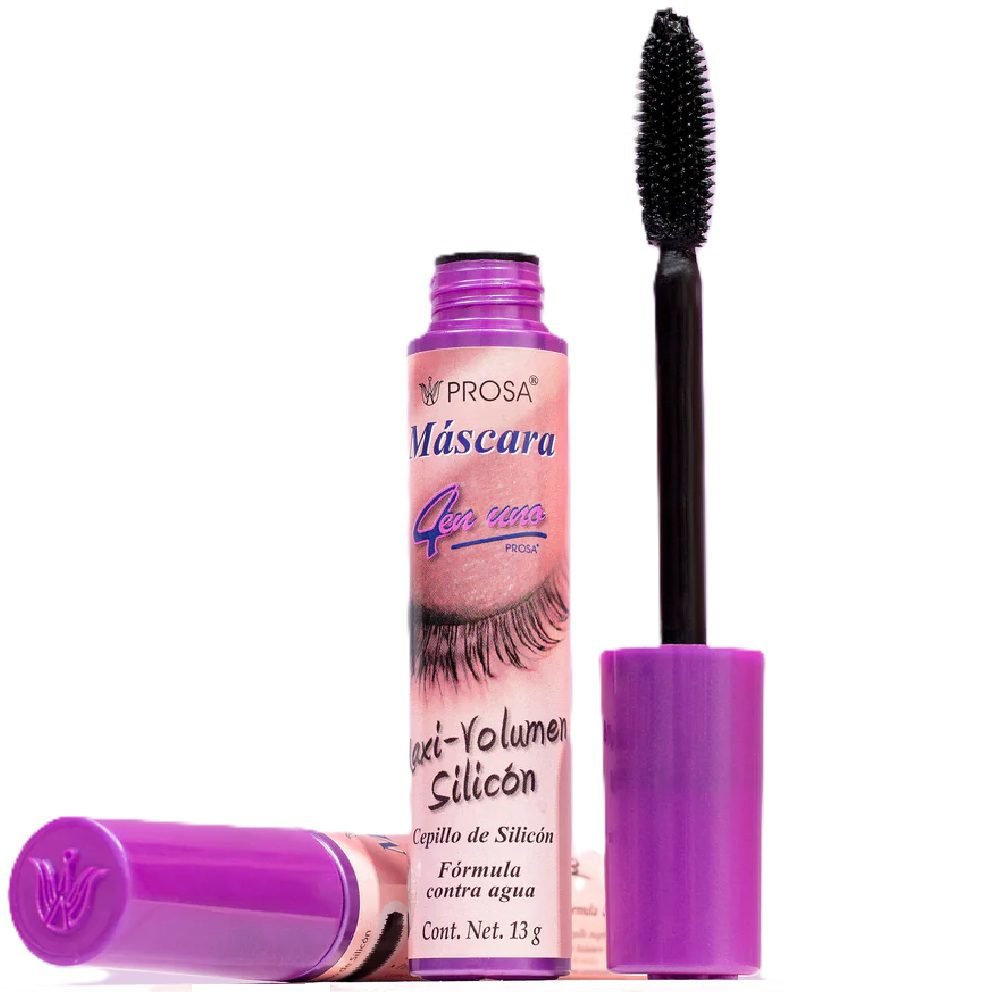 Pestañina Prosa Maxi Volumen Silicon (Tapa Fucsia)