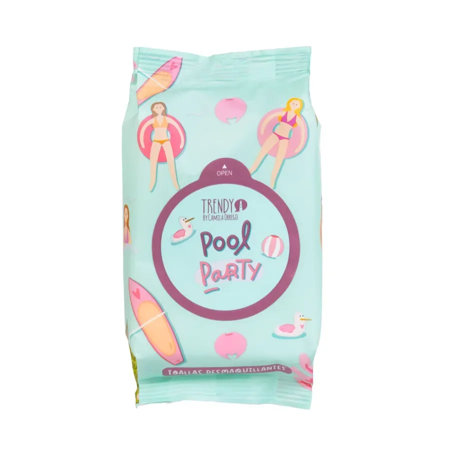 Toallas Desmaquillantes Pool Party Pequeñas - Trendy