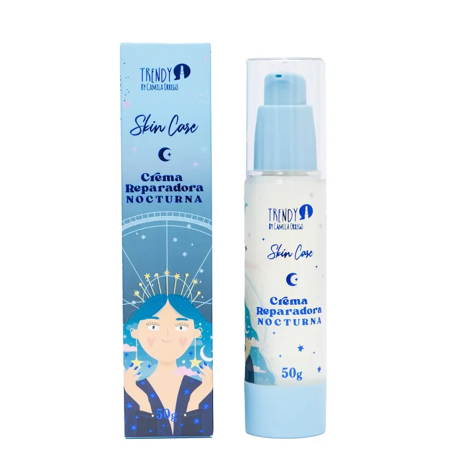 Crema Facial Reparadora Nocturna Trendy