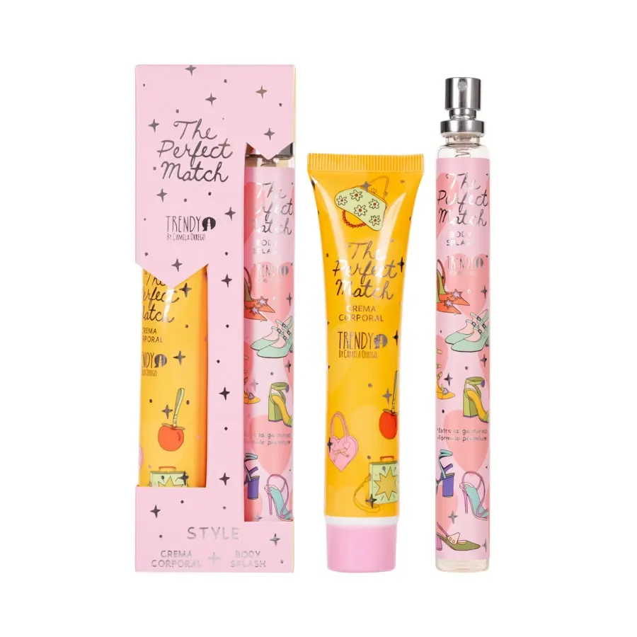 Kit Splash Y Crema The Perfect (Rosa y Amarillo)