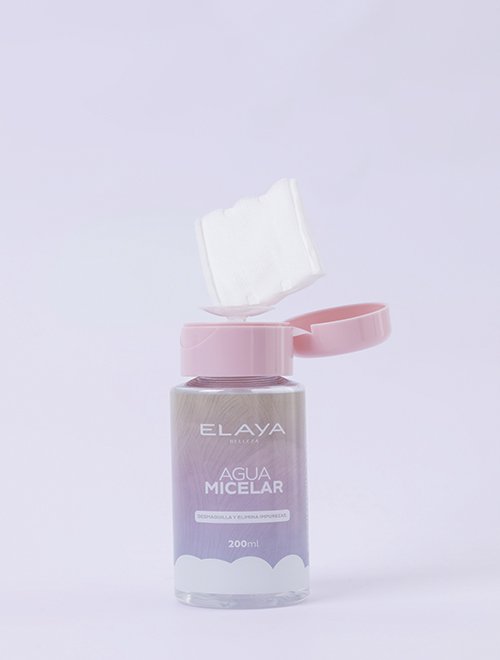 Agua Micelar + Pomos de Algodón - Elaya
