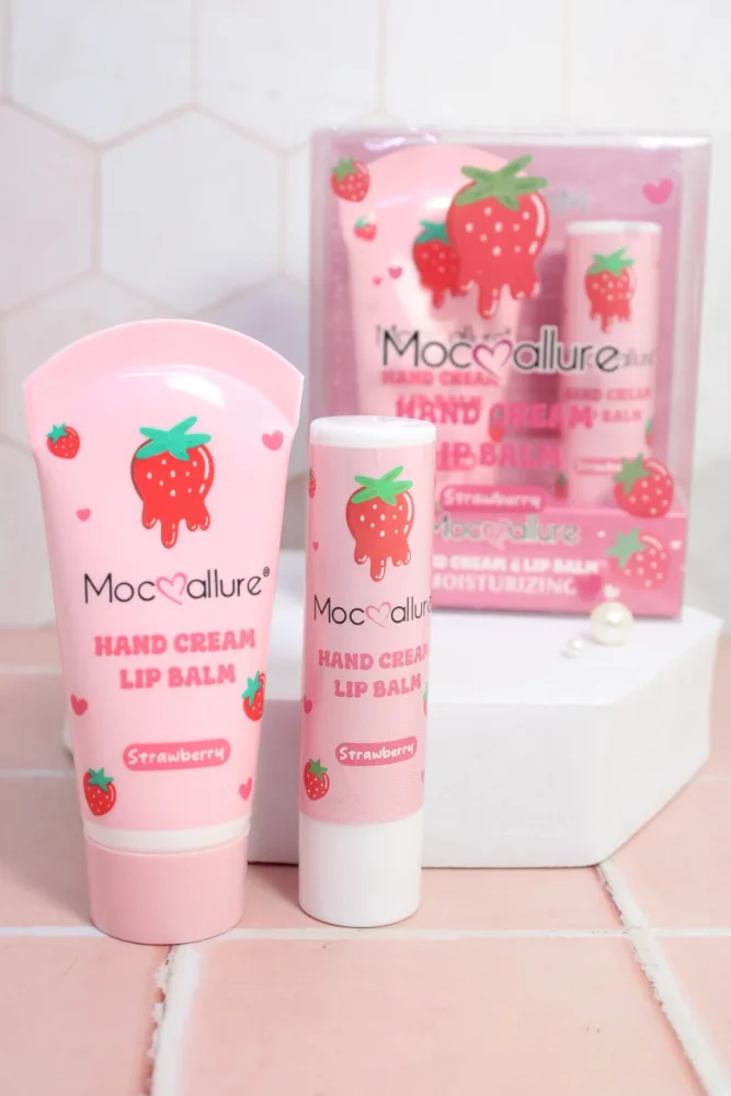 Kit Crema Manos + Balsamo Labios Fresita – MocMallure