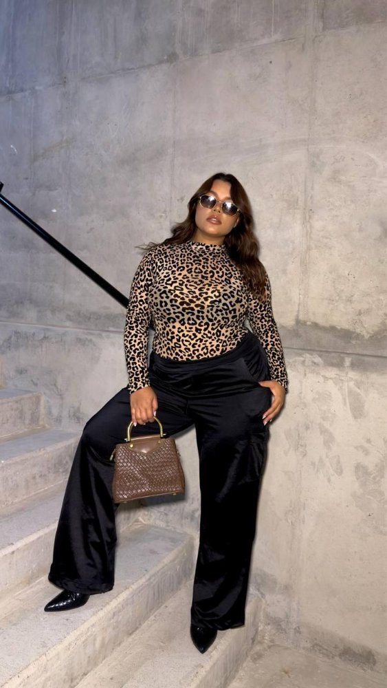 Body animal print talla U