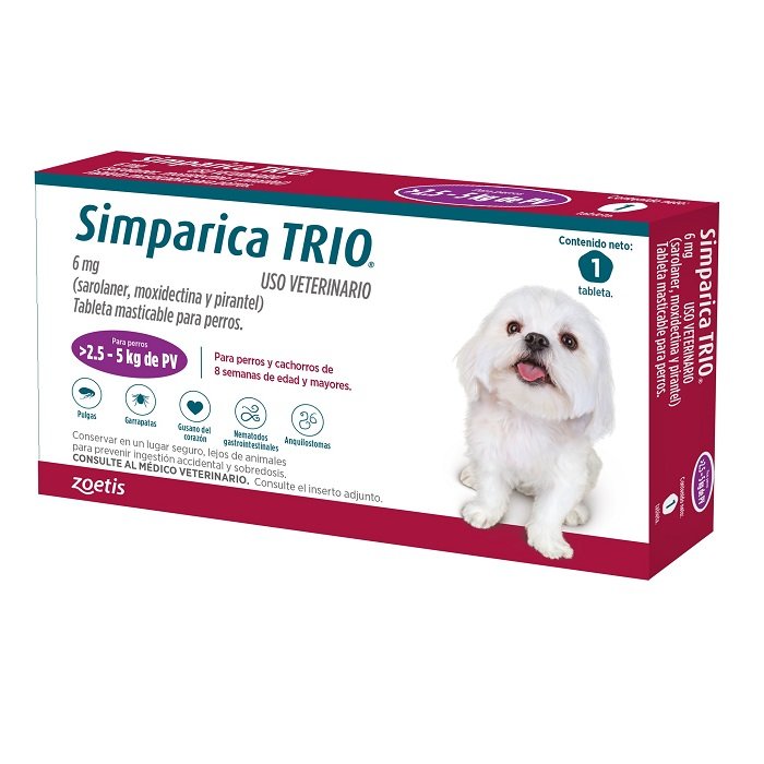 Simparica Trio 2.5 - 5.0kg