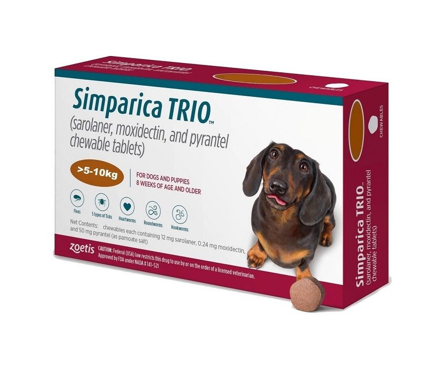 Simparica Trio 5.1 - 10kg