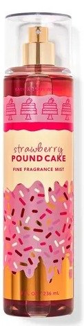 B-00126 STRAWBERRY POUND CAKE